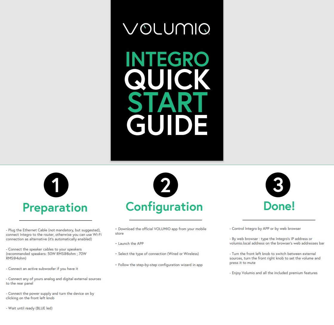 VOLUMIO INTEGRO